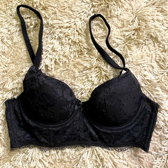 Victoria's Secret Other - NWOT VS BBV Long line lace bra